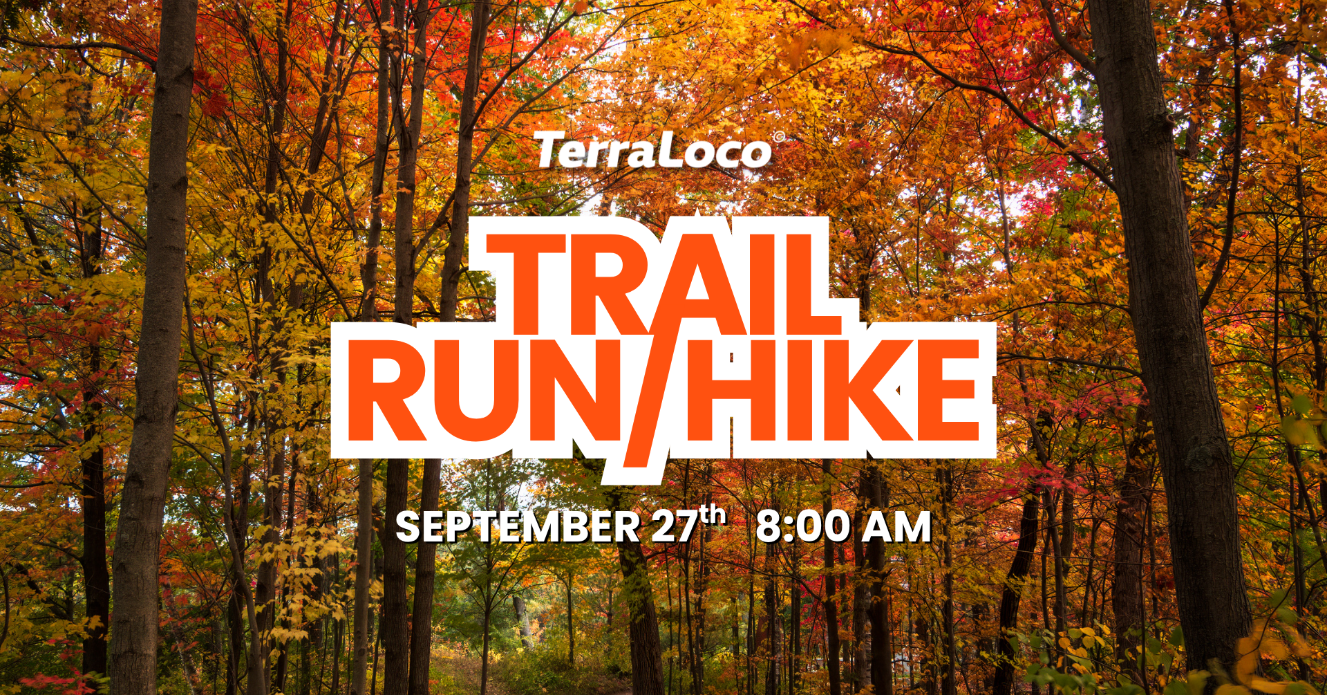Fall into Trails: Run or Hike with TerraLoco