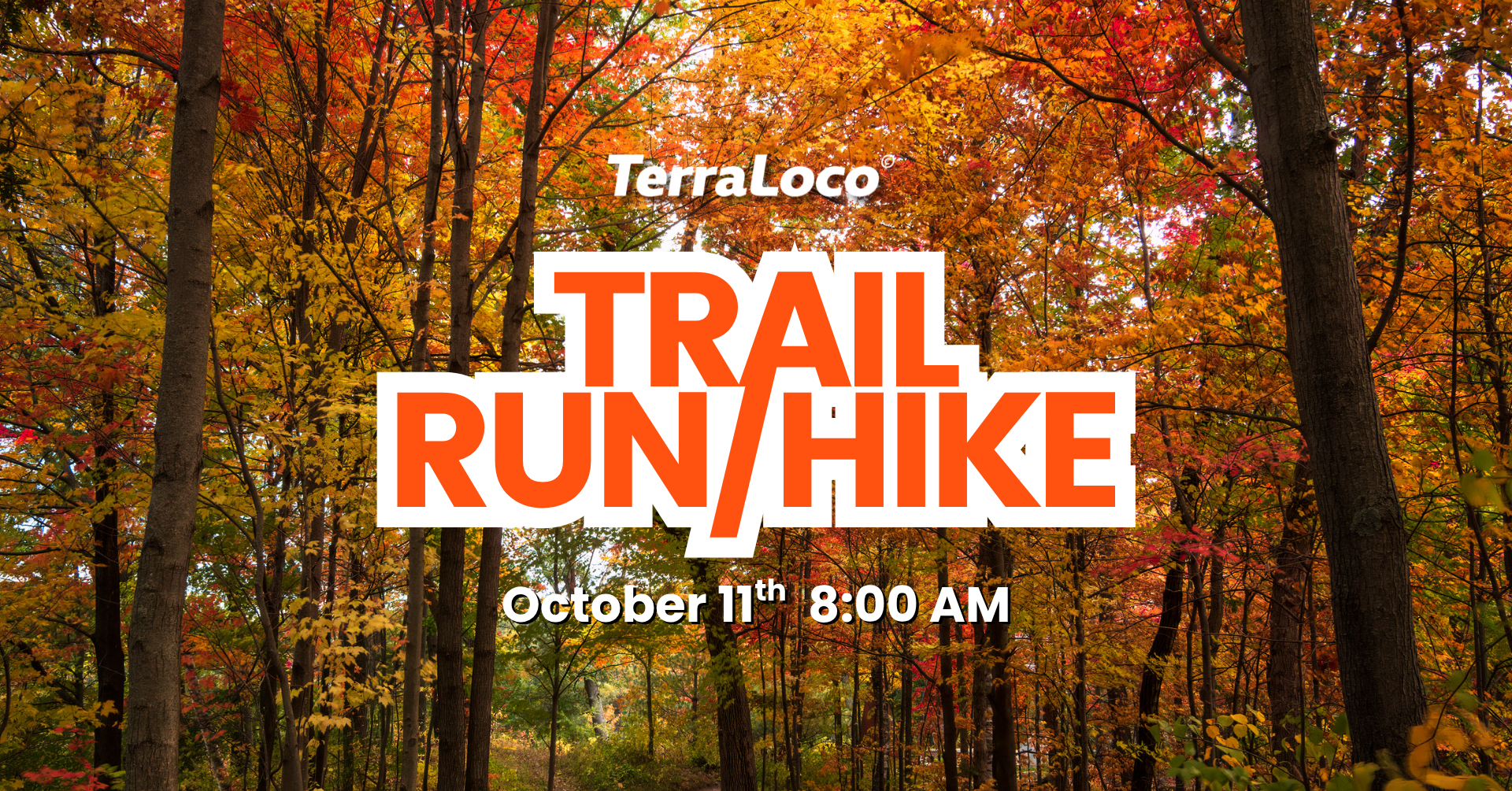Fall into Trails: Run or Hike with TerraLoco